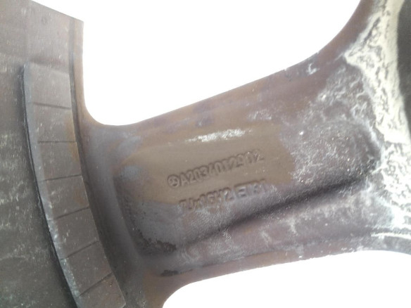 A2034012902 LLANTA ALUMINIO 3 MERCEDES BENZ CLASE CLC (CL203)|Desguaces La Cabaña
