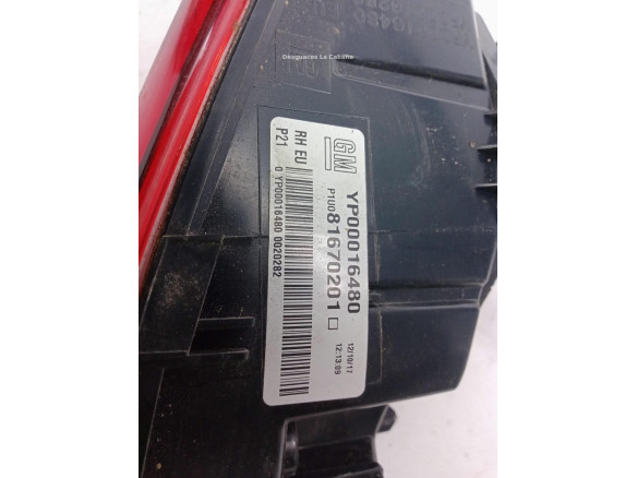 YP00016480 PILOTO TRA DER INT OPEL GRANDLAND X (A18)|Desguaces La Cabaña