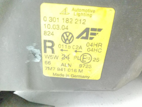 7M7941016M FARO DERECHO SEAT ALHAMBRA (7V8, 7V9)|Desguaces La Cabaña