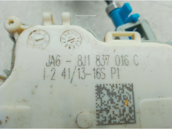 8J1837016C CERRADURA PUERTA LAT DEL DER AUDI Q3 (8UB, 8UG)|Desguaces La Cabaña