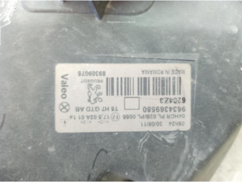 9634369580 FARO IZQUIERDO PEUGEOT 307 SW (3H)|Desguaces La Cabaña