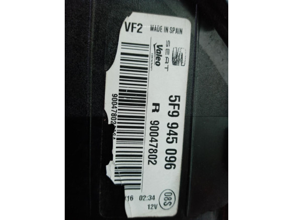 5F9945096 PILOTO TRA DER EXT SEAT LEON (5F1)|Desguaces La Cabaña