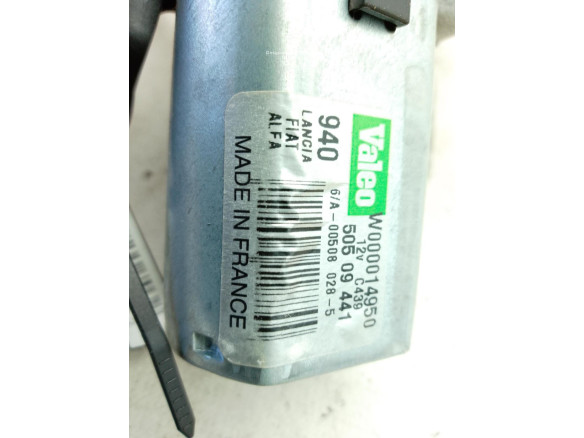 7122000118844 MOTOR LIMPIAPARABRISAS TRA ALFA ROMEO GIULIETTA (940_)|Desguaces La Cabaña