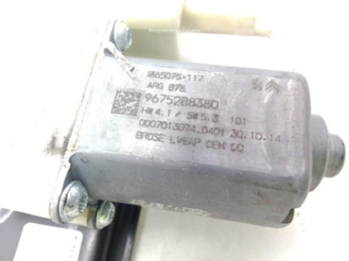 9675288380 ELEVALUNAS PUERTA LAT TRA IZQ CITROEN C4 Picasso II|Desguaces La Cabaña