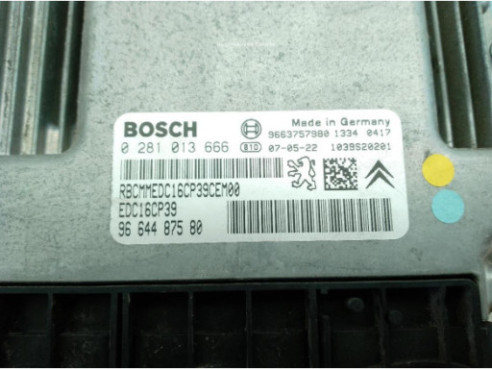 9664487580 CENTRALITA MOTOR CITROEN C-CROSSER (EP_)|Desguaces La Cabaña