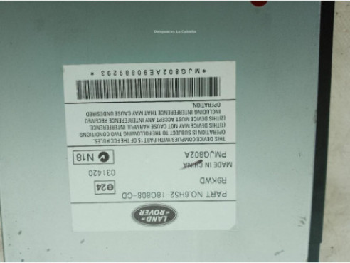 6H5218C808CD MODULO ELECTRONICO 4 JAGUAR XF (X250)|Desguaces La Cabaña