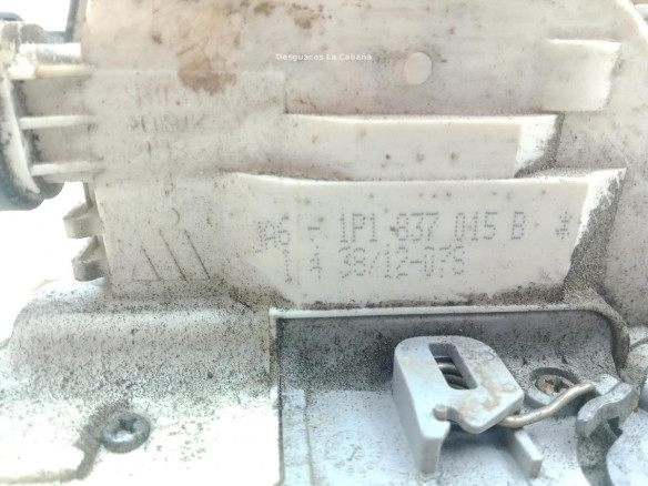 1P1837015B CERRADURA PUERTA LAT DEL IZQ SEAT LEON (1P1)|Desguaces La Cabaña