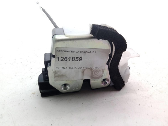 81310C8020 CERRADURA PUERTA LAT DEL IZQ HYUNDAI i20 (GB)|Desguaces La Cabaña