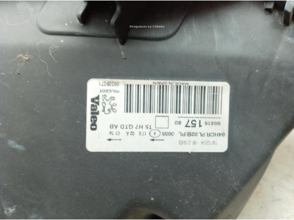 9641615780 FARO IZQUIERDO PEUGEOT 307 SW (3H)|Desguaces La Cabaña