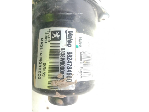 9824784980 MOTOR LIMPIAPARABRISAS DEL PEUGEOT 208 II (UB_, UP_, UW_)|Desguaces La Cabaña