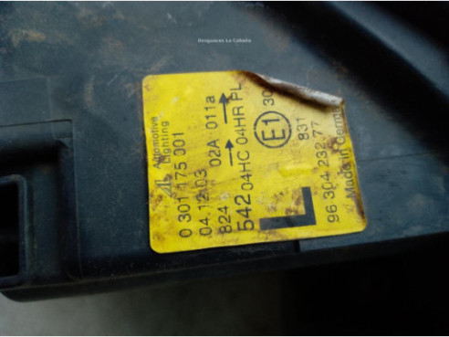9630423277 FARO IZQUIERDO PEUGEOT 406 (8B)|Desguaces La Cabaña