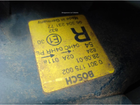 9630423177 FARO DERECHO PEUGEOT 406 (8B)|Desguaces La Cabaña