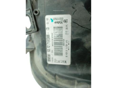 6312719338803 FARO DERECHO BMW 1 Coupé (E82)|Desguaces La Cabaña