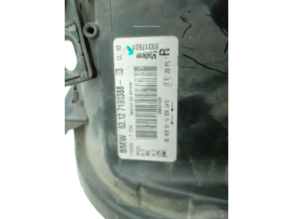 6312719338803 FARO DERECHO BMW 1 Coupé (E82)|Desguaces La Cabaña