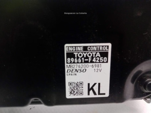 89661F4250 CENTRALITA MOTOR TOYOTA C-HR (_X1_)|Desguaces La Cabaña