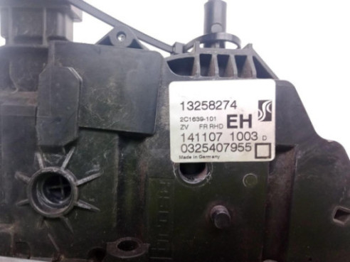 13258274 CERRADURA PUERTA LAT DEL DER OPEL CORSA D (S07)|Desguaces La Cabaña