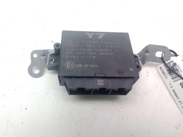 89340F4012 MODULO ELECTRONICO 3 TOYOTA C-HR (_X1_)|Desguaces La Cabaña
