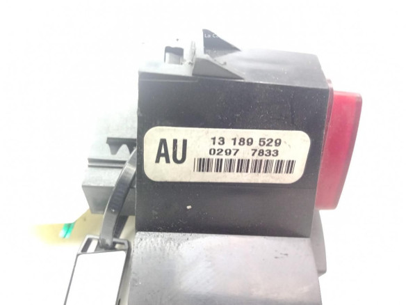 13189529AU, INTERRUPTOR WARNING OPEL CORSA D (S07)|Desguaces La Cabaña