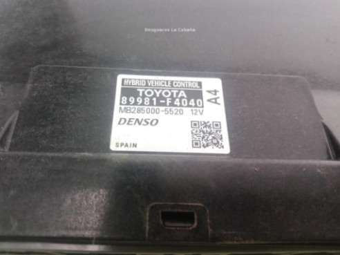 89981F4040 MODULO ELECTRONICO 8 TOYOTA C-HR (_X1_)|Desguaces La Cabaña