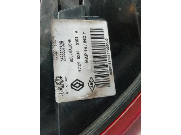 265553752R PILOTO TRA IZQ EXT RENAULT CLIO IV (BH_)|Desguaces La Cabaña