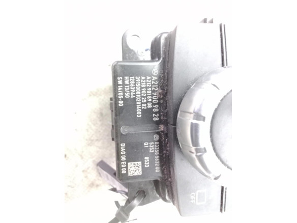 A2129009828 MANDO MULTIMEDIA MERCEDES BENZ CLASE E (W212)|Desguaces La Cabaña