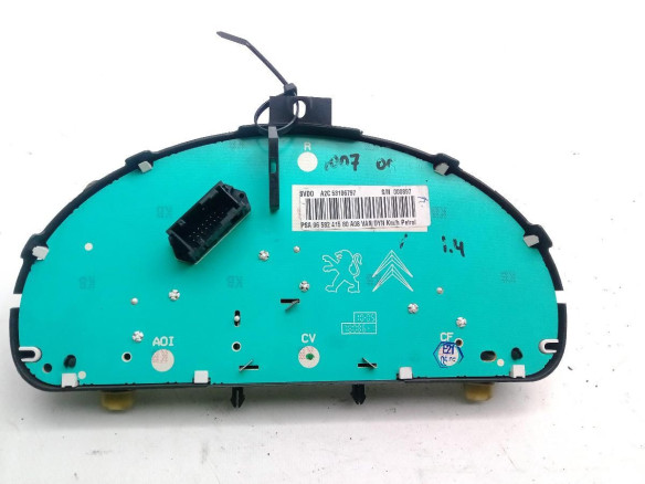 A2C53106797, 9658241580 CUADRO INSTRUMENTOS PEUGEOT 1007 (KM_)|Desguaces La Cabaña