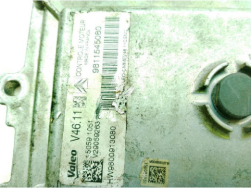 9811545080 CENTRALITA MOTOR PEUGEOT 208|Desguaces La Cabaña
