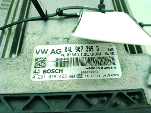 04L907309D CENTRALITA MOTOR VW GOLF VII (5G1, BQ1, BE1, BE2)|Desguaces La Cabaña