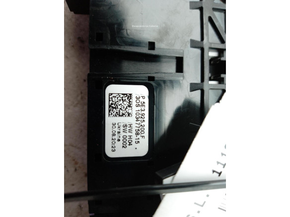 5E3925200F INTERRUPTOR WARNING SKODA OCTAVIA IV Combi (NX5)|Desguaces La Cabaña