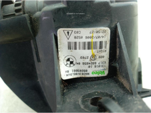 6317692465604 NIEBLA DEL DER BMW 1 (E87)|Desguaces La Cabaña
