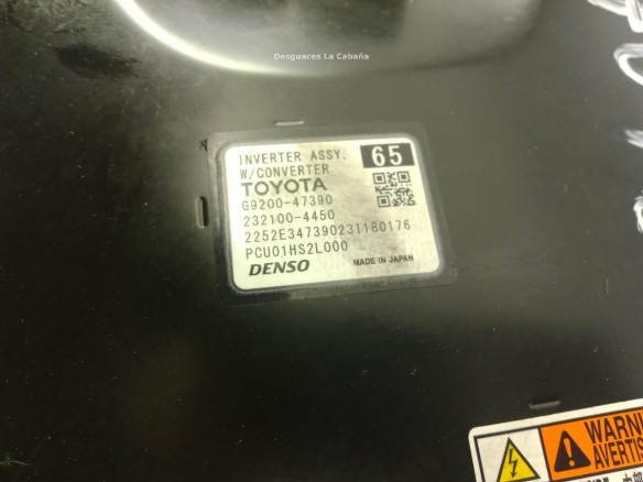 G920047390 INVERSOR TOYOTA COROLLA Sedán (_E21_)|Desguaces La Cabaña
