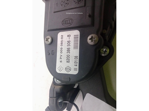 8200386506B POTENCIOMETRO ACELERADOR DACIA SANDERO|Desguaces La Cabaña