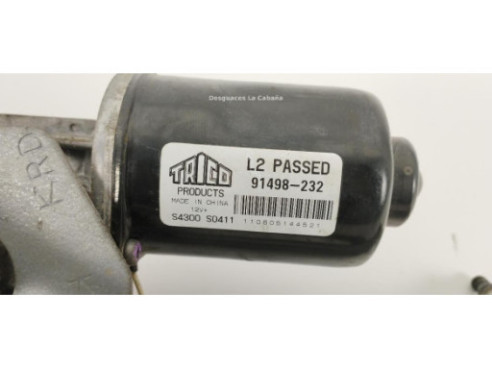 91498232 MOTOR LIMPIAPARABRISAS DEL OPEL CORSA C (X01)|Desguaces La Cabaña