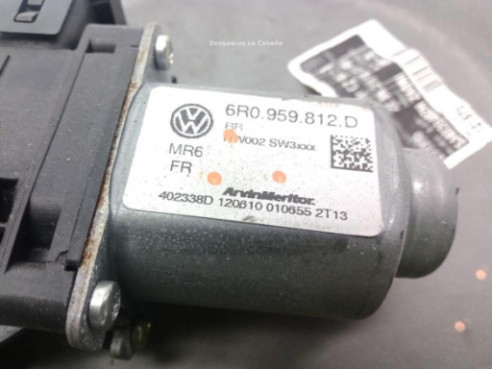 6R0959812D ELEVALUNAS PUERTA LAT TRA DER SKODA FABIA II (542)|Desguaces La Cabaña