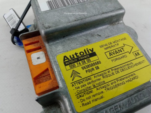 9638588680, CENTRALITA AIRBAG CITROEN SAXO (S0, S1)|Desguaces La Cabaña