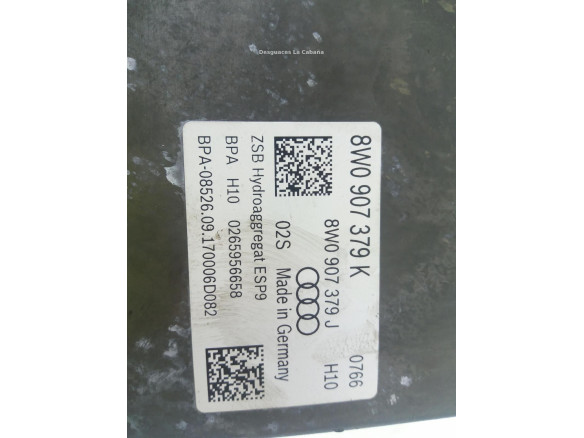 8W0907379K GRUPO ABS AUDI A4 (8W2, B9)|Desguaces La Cabaña