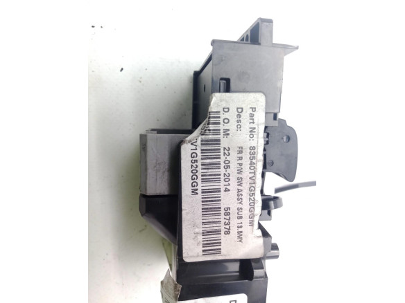 587378 MANDO ELEVALUNAS PUERTA LAT DEL DER HONDA CIVIC IX (FK)|Desguaces La Cabaña