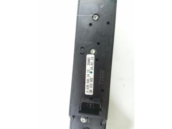 A6395451413 MANDO ELEVALUNAS PUERTA LAT DEL DER MERCEDES BENZ VITO / MIXTO Furgón (W639)|Desguaces La Cabaña
