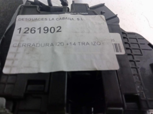 CERRADURA PUERTA LAT TRA IZQ HYUNDAI i20 (GB)|Desguaces La Cabaña