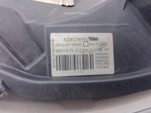 8200236591 FARO DERECHO RENAULT KANGOO (KC0/1_)|Desguaces La Cabaña
