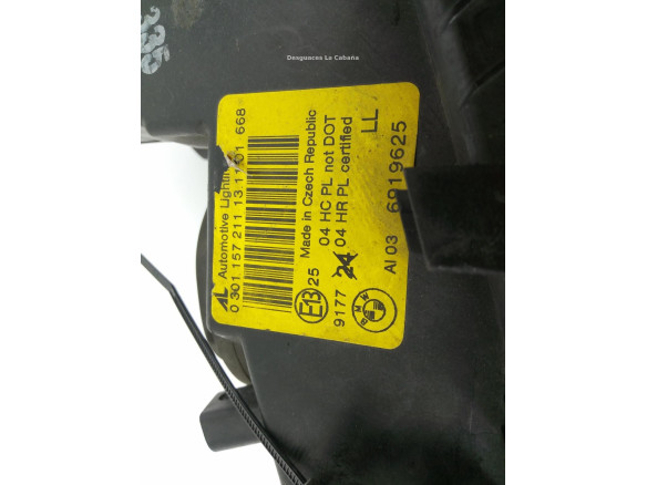 6919625 FARO IZQUIERDO BMW 3 (E46)|Desguaces La Cabaña