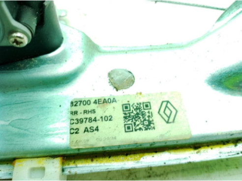 C39784102 ELEVALUNAS PUERTA LAT TRA DER RENAULT KADJAR (HA_, HL_)|Desguaces La Cabaña