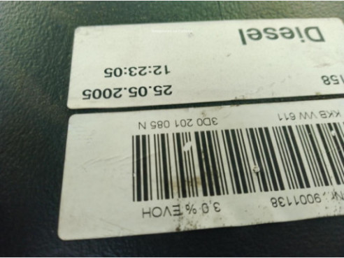 3D0201085N DEPOSITO COMBUSTIBLE VW PHAETON (3D1, 3D2, 3D3, 3D4, 3D6, 3D7, 3D8, 3D9)|Desguaces La Cabaña