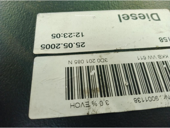 3D0201085N DEPOSITO COMBUSTIBLE VW PHAETON (3D1, 3D2, 3D3, 3D4, 3D6, 3D7, 3D8, 3D9)|Desguaces La Cabaña