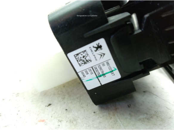 98012275XT MANDO ELEVALUNAS PUERTA LAT DEL IZQ CITROEN C3 II|Desguaces La Cabaña
