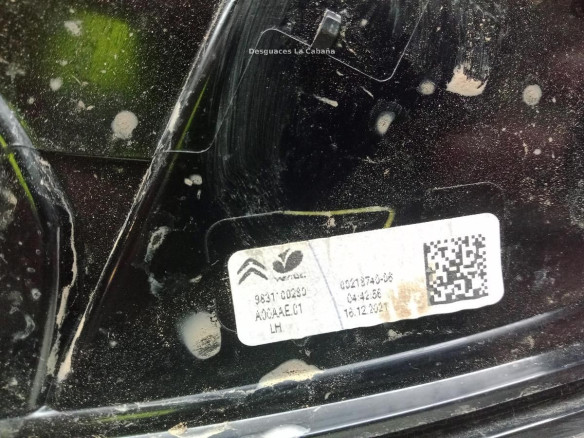 9831100280 PILOTO TRA IZQ EXT CITROEN C4 III (BA_, BB_, BC_)|Desguaces La Cabaña