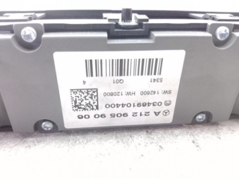 A2129059006 INTERRUPTOR WARNING MERCEDES BENZ CLASE E (W212)|Desguaces La Cabaña