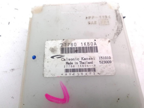 277601KB0A CENTRALITA MOTOR NISSAN JUKE (F15)|Desguaces La Cabaña