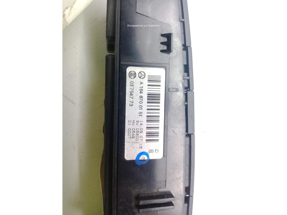 A1648700151, INTERRUPTOR WARNING MERCEDES BENZ CLASE M (W164)|Desguaces La Cabaña