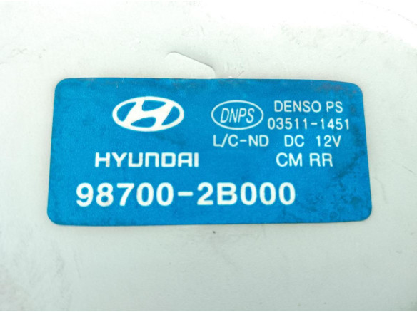 987002B000 MOTOR LIMPIAPARABRISAS TRA HYUNDAI SANTA FE II (CM)|Desguaces La Cabaña